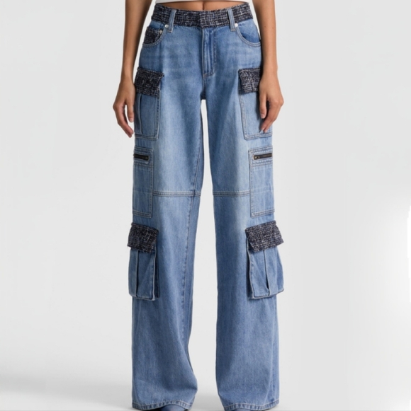 Alice + Olivia Denim - ALICE + OLIVIA Cargo Jeans